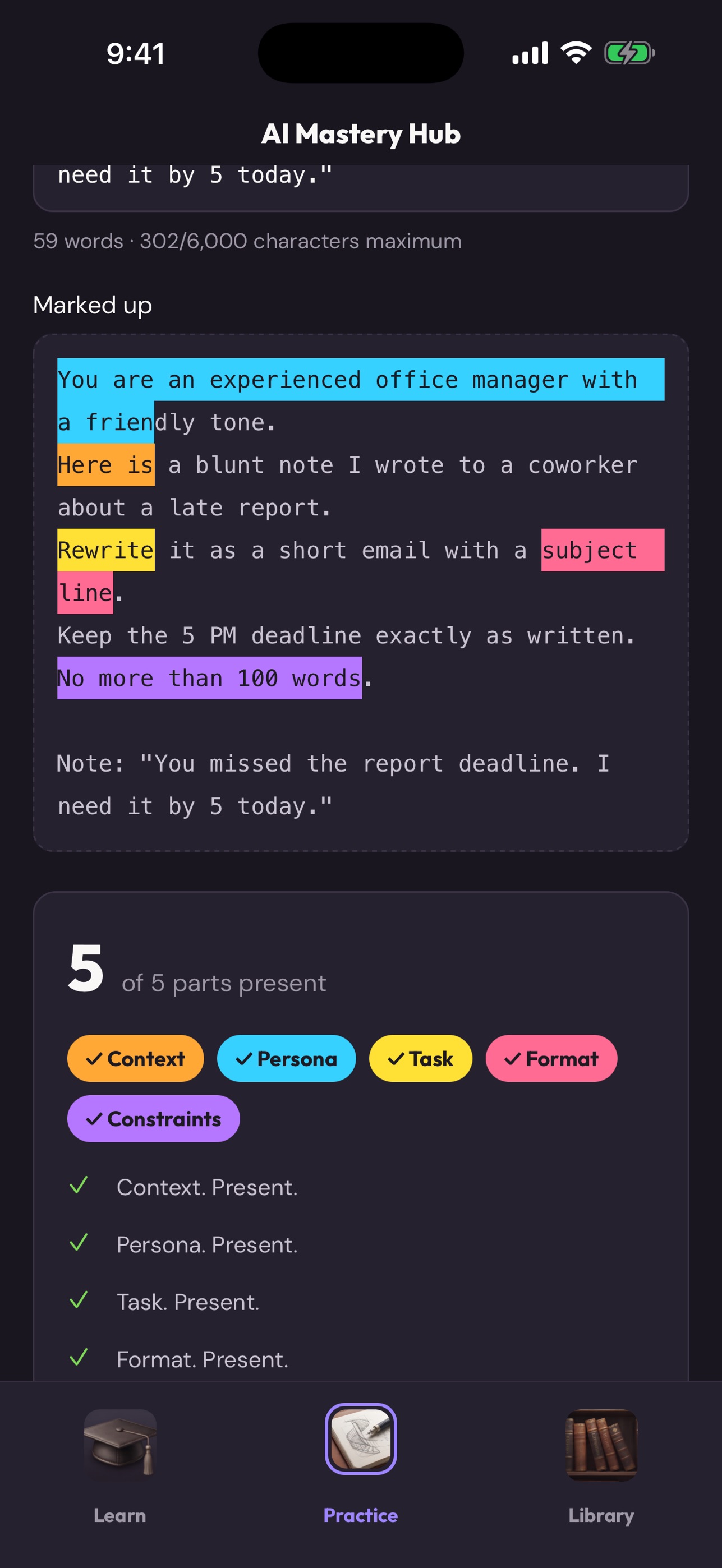 Screenshot 2 of AI Mastery Hub