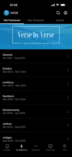 Calvary Chapel Chester Springs screenshot 2
