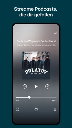 Screenshot von RTL+ auf dem iPhone 7