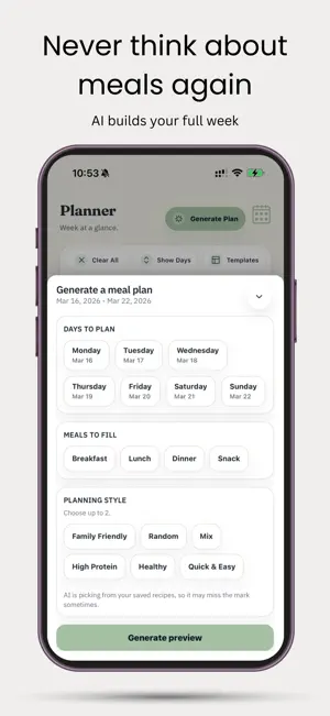 Pantry Helper - Meal Planner screenshot 2