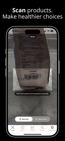 Health Scanner - Healthy picks iPhone screenshot