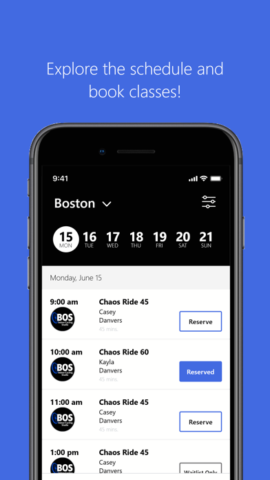 BOS Cycling iPhone screenshot 3 - Health & Fitness app