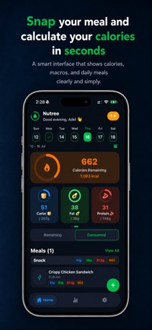 Nutree: Calorie Tracker 스크린샷 5