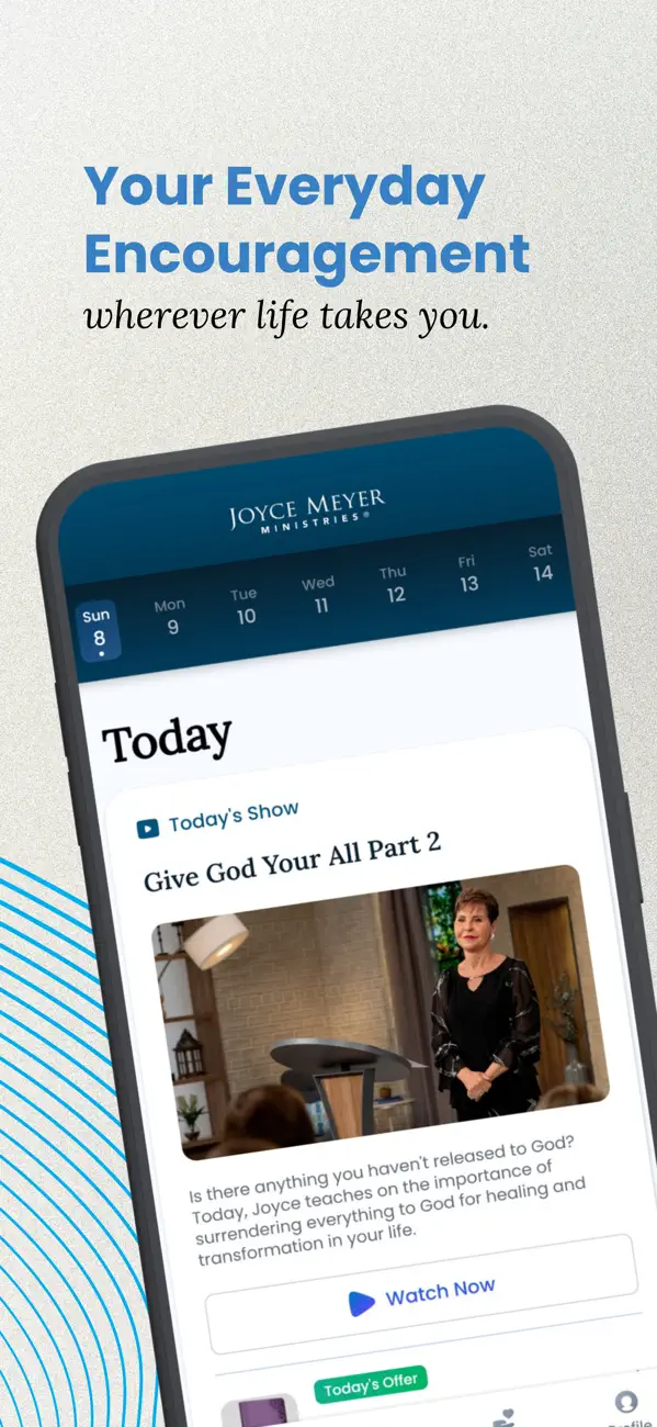 Screenshot #1 pour Joyce Meyer Ministries