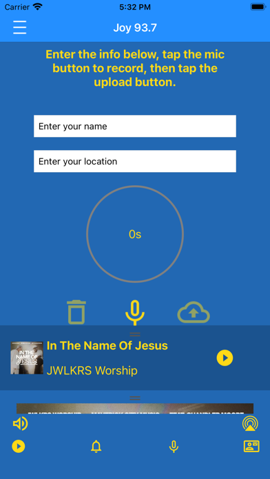 Joy 93.7 iPhone screenshot 4 - Entertainment app