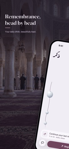 Dhikr - Voice Tasbih iPhone screenshot