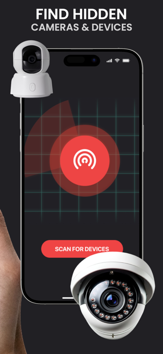 Find Hidden Cameras: Scanner X Screenshot 2 of 4