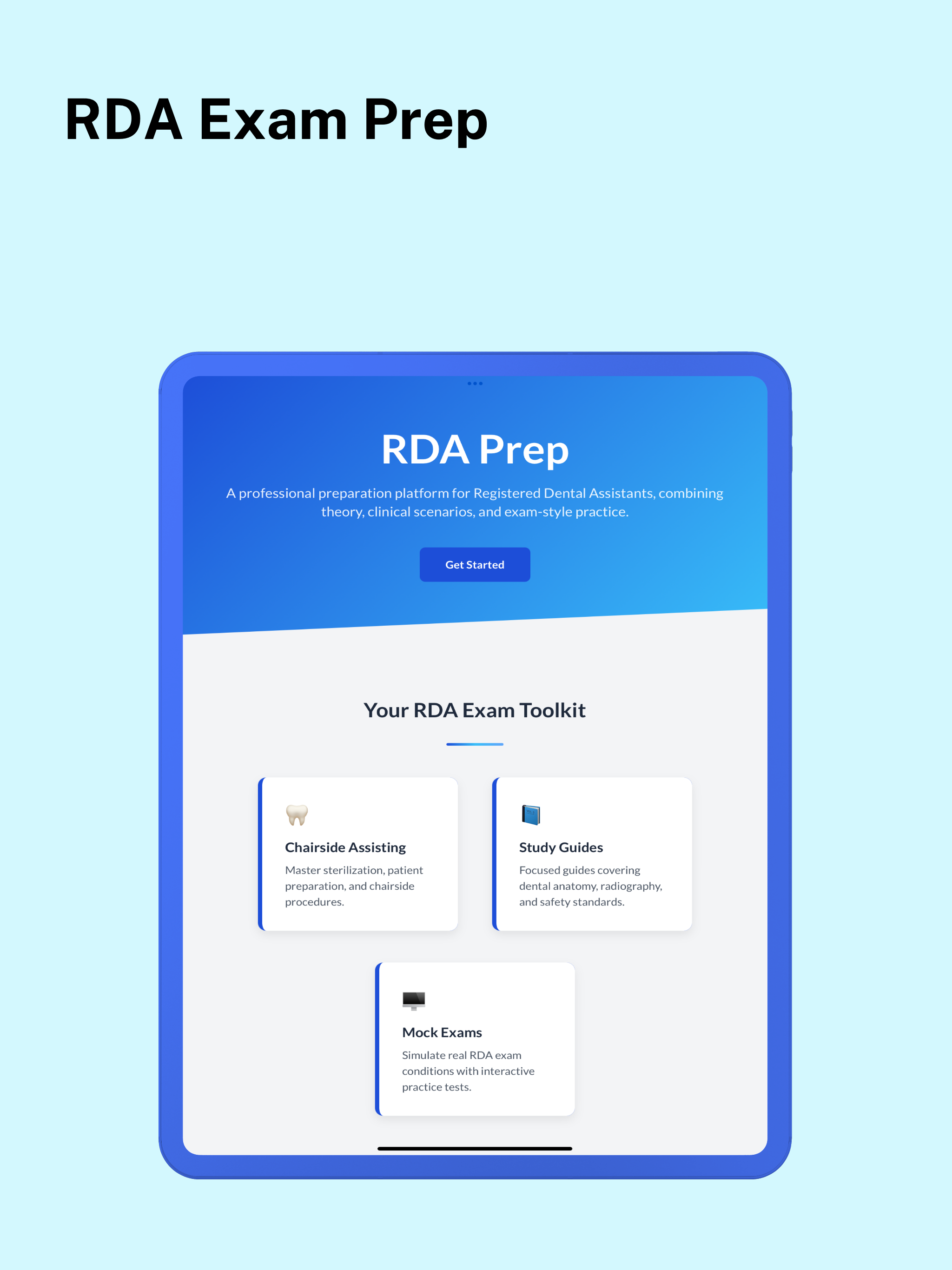 RDA Prep: Dental Assistant