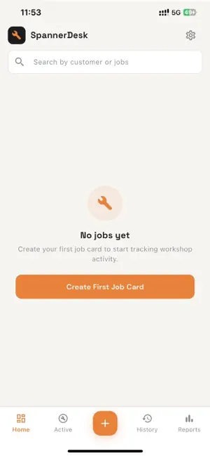 Spanner Desk iPhone screenshot 1
