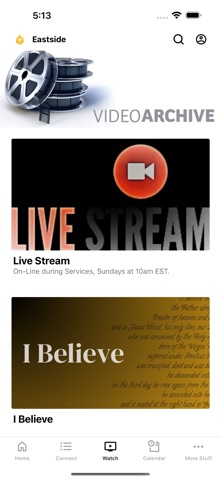 Eastside Church App Screenshot 3 of 5