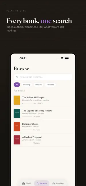 Vibe Reader: PDF Book Shelf screenshot 3