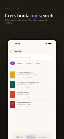 Vibe Reader: PDF Book Shelf Screenshot 3 of 5