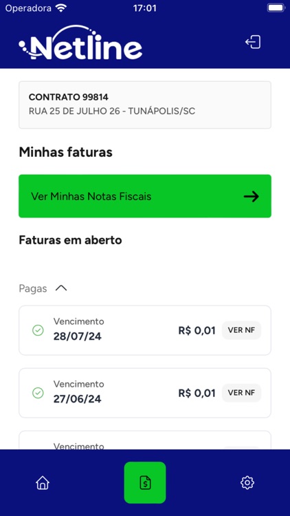 Netline - Central do Cliente