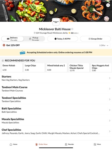 App screenshot