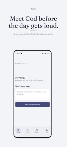 Lumin: Daily Devotional Screenshot 1 of 6