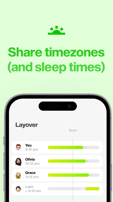 Layover - Share timezones Screenshot
