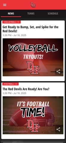 Druid Hills Athletics screenshot