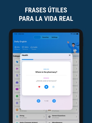 Learn English - Daily English iPad screenshot