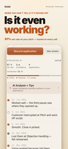Hokd: Work Progress Journal Screenshot 1 of 5