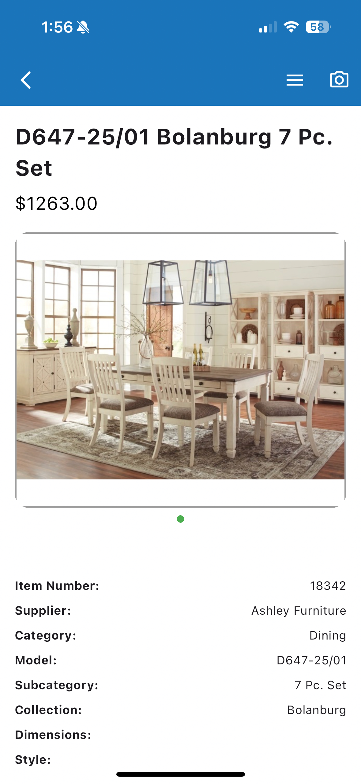 iFurniture Mobile