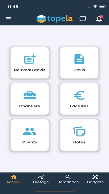 Topela, devis-factures faciles