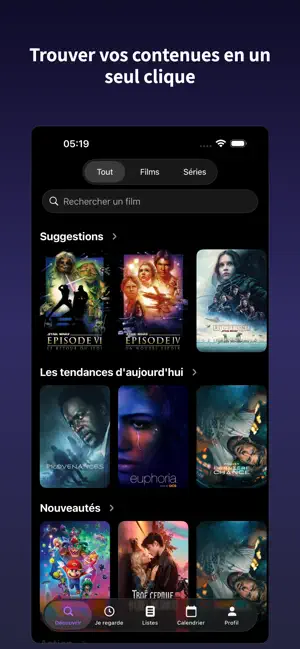 Kino - Movie Tracker screenshot 1