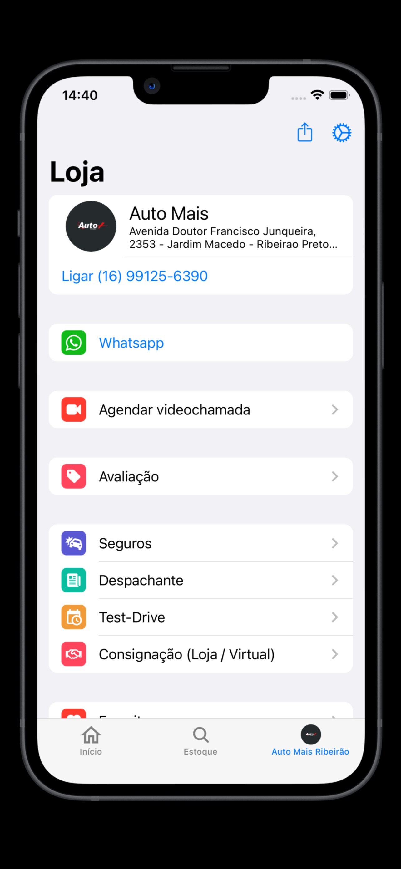 Screenshot 4 of Auto Mais Ribeirão