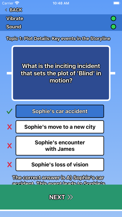 Screenshot #3 pour Blind Trivia