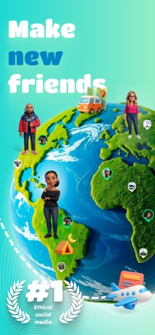 Visited — The Super Social App Screenshot 1 of 7