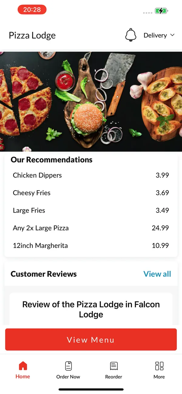 Screenshot #2 pour Pizza Lodge.