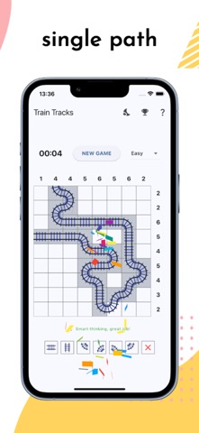 Train Tracks: Railway Puzzle iPhone screenshot