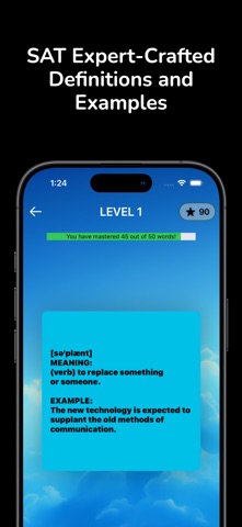 SAT Vocab Pal iPhone screenshot