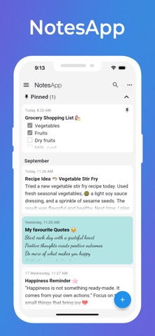 NotesApp - Safe, Rich Notepad Screenshot 1 of 8