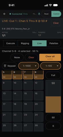 Escenio: Stage Remote screenshot 2