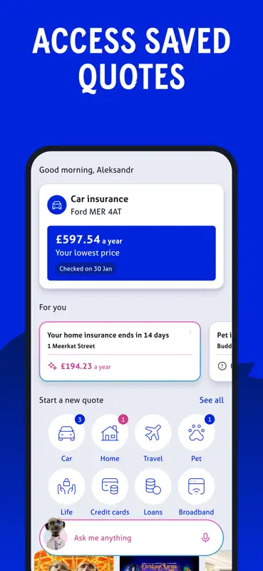 Compare the Market: Meerkat screenshot 2 of 8