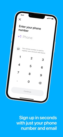 Sentz – The Global Payment App Screenshot 2 of 9