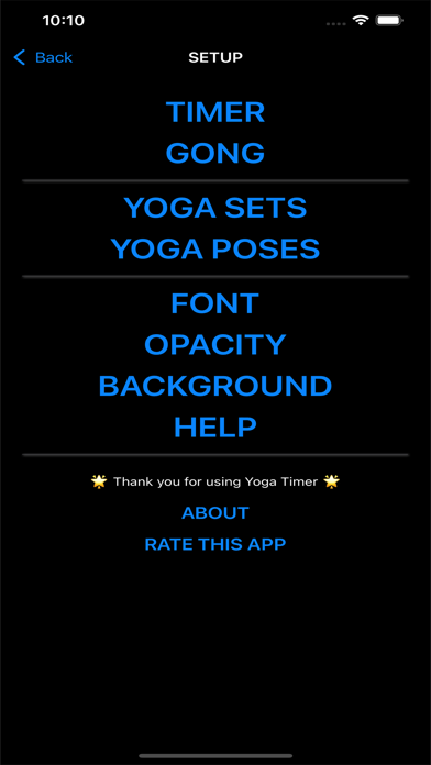 Screenshot #2 pour Yoga Timer