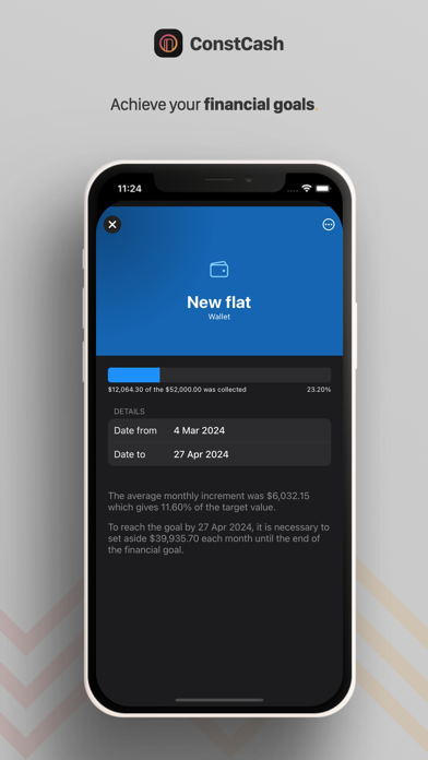 ConstCash: Budget Manager Screenshot
