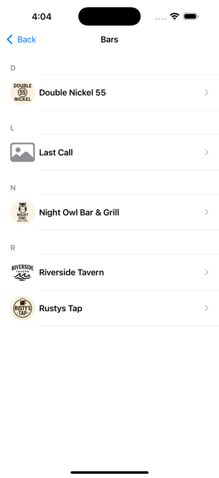 DiveBarApp Screenshot 2 of 6