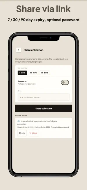 Papel: Receipt & Doc Organizer screenshot 4