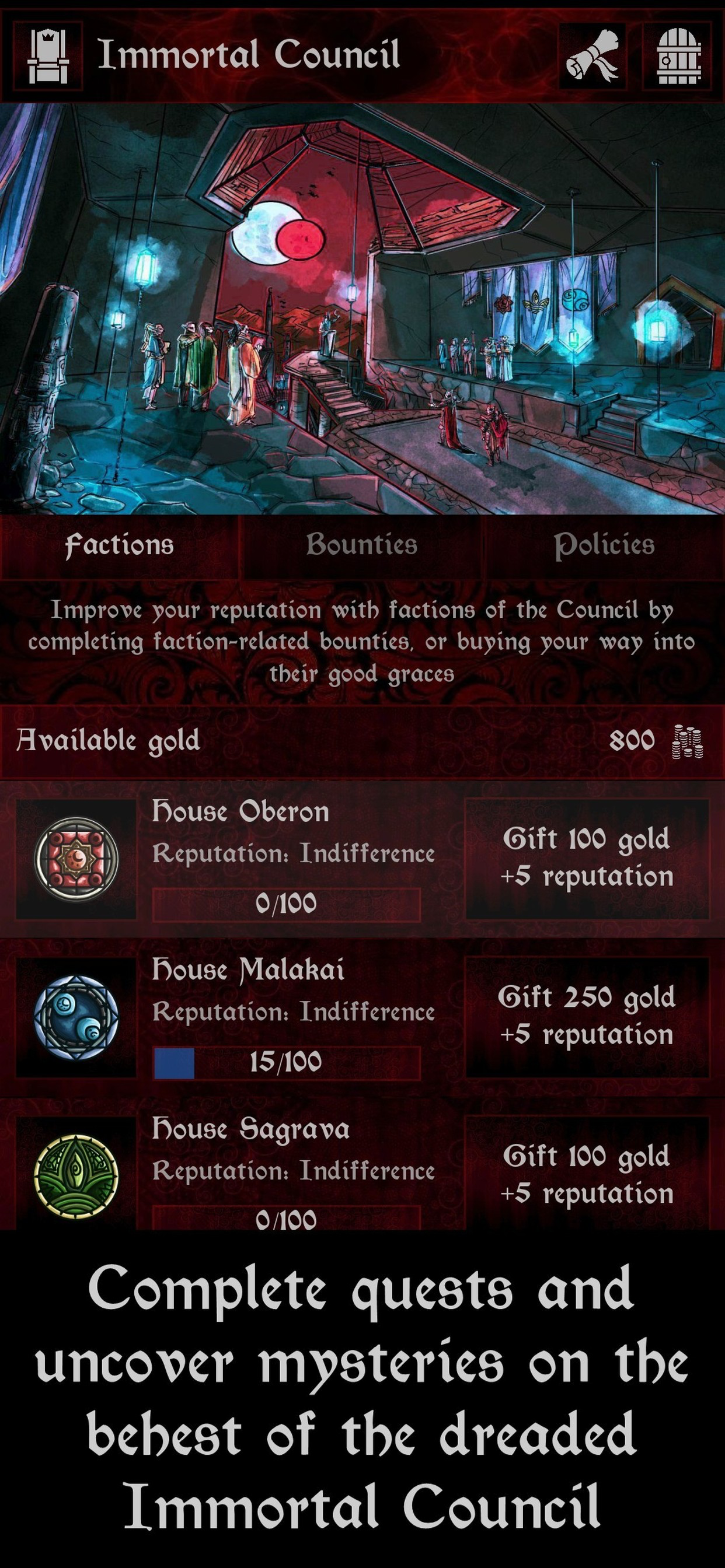 Grim Omens - Old School RPG screenshot 6