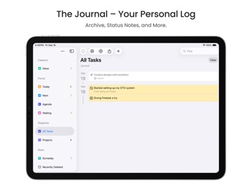 Firetask 5 iPad screenshot