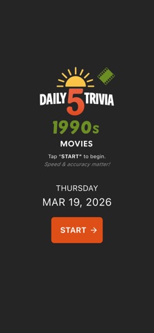 Daily 5 Trivia: Retro Quiz screenshot