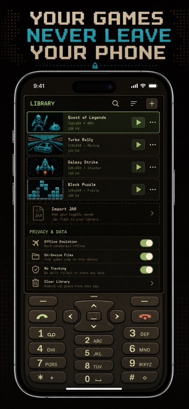 Jemu J2ME Java MIDlet Emulator screenshot 10