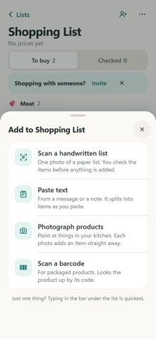 Kartov: Shared Shopping List Screenshot 5 of 8