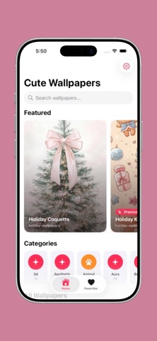 Cute Wallpapers App screenshot