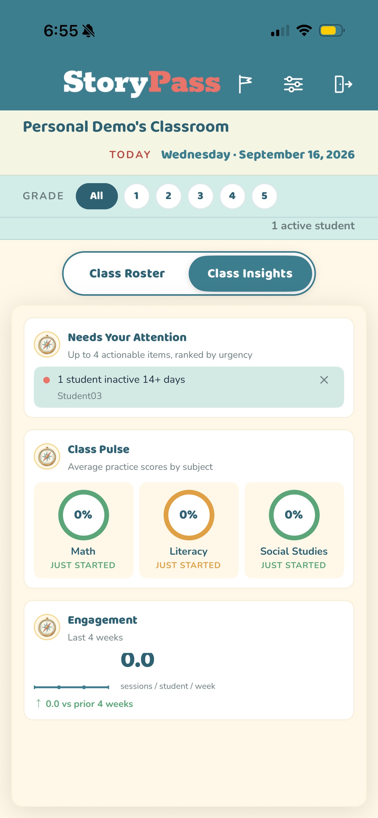 Screenshot 2 of StoryPass Learning
