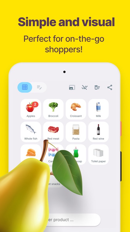 Listic 2.0 - Shopping list