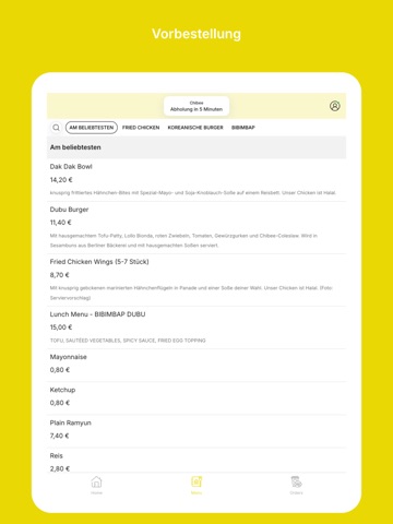 Chibee iPad screenshot