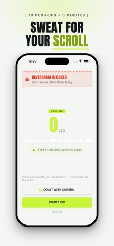 RepLock: Push Ups to Unlock screenshot
